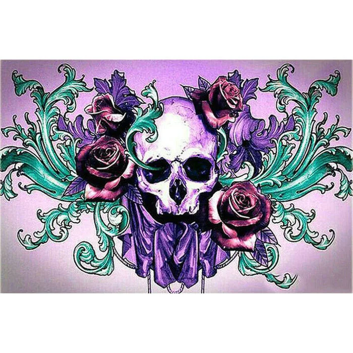 Full Square/Round Drill 5D DIY Diamond Painting "Skull Rose" Puzzle Skull Head Embroidery Cross Stitch 5D Home Decor Gift
Full Square/Round Drill 5D DIY Diamond Painting "Skull Rose" Puzzle Skull Head Embroidery Cross Stitch 5D Home Decor Gift