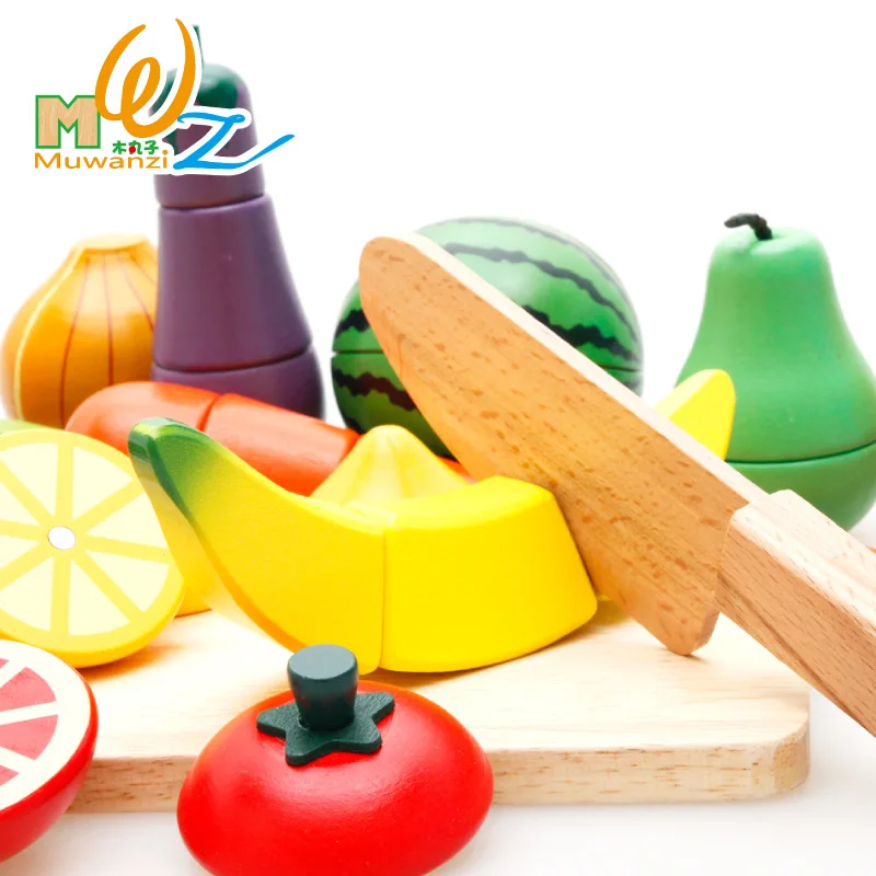 MWZ Magnetic Wooden Cutting Vegetables and Fruits Educational Simulation Food Pretend Play Set Baby Kitchen Toys for Children
MWZ Magnetic Wooden Cutting Vegetables and Fruits Educational Simulation Food Pretend Play Set Baby Kitchen Toys for Children