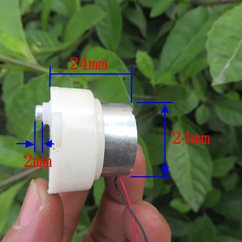 300 Gear Motro Plastic Gearbox/Gear Metal Short Axis DC6-9V 0.01-0.03A 5-7RPM Micro Geared Motor Deceleration Electric Machinery
300 Gear Motro Plastic Gearbox/Gear Metal Short Axis DC6-9V 0.01-0.03A 5-7RPM Micro Geared Motor Deceleration Electric Machinery