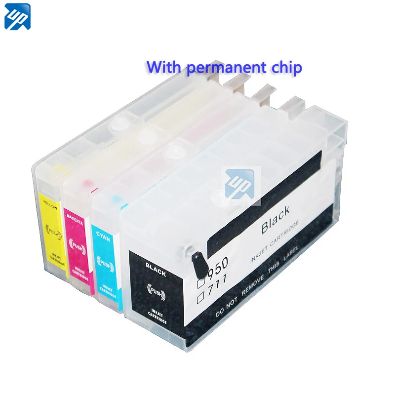 Новый многоразовый картридж для HP 950 951 8610 8620 8640 8680 8615 8625 8600 8100 Прямая поставка |