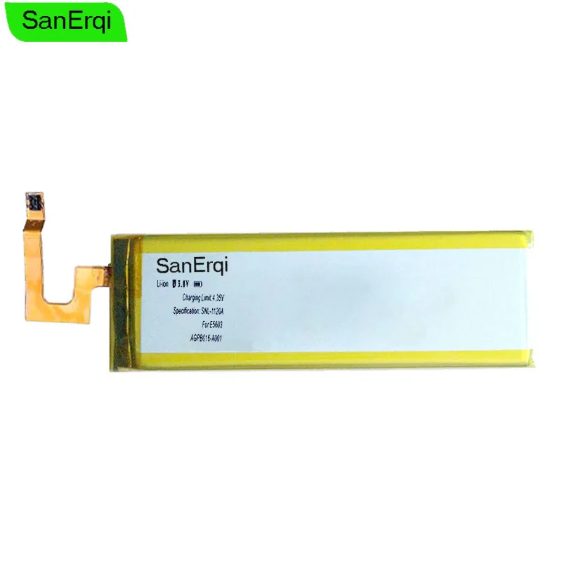 Battery 2600mAh Battery For Sony Xperia M5 Dual M50W E5633 E5603 E5606 E5663 E5653 B
Battery 2600mAh Battery For Sony Xperia M5 Dual M50W E5633 E5603 E5606 E5663 E5653 B