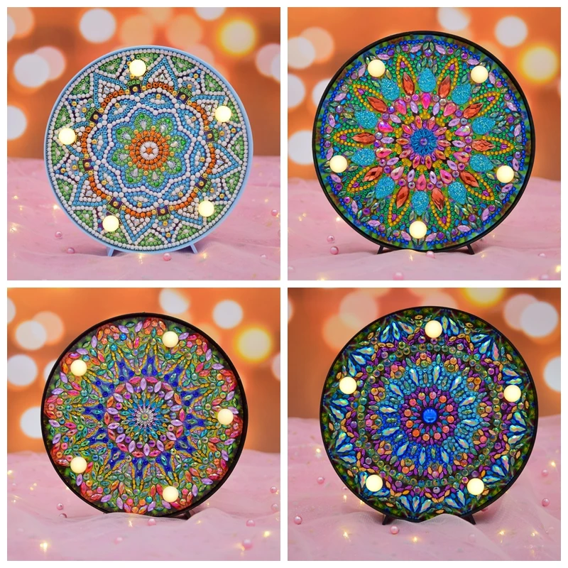 New Product Shaped Diamond 5D Diy Led Diamond Painting Mandala Flowers Night Light Round Drill Home Decoration Embroidery
New Product Shaped Diamond 5D Diy Led Diamond Painting Mandala Flowers Night Light Round Drill Home Decoration Embroidery