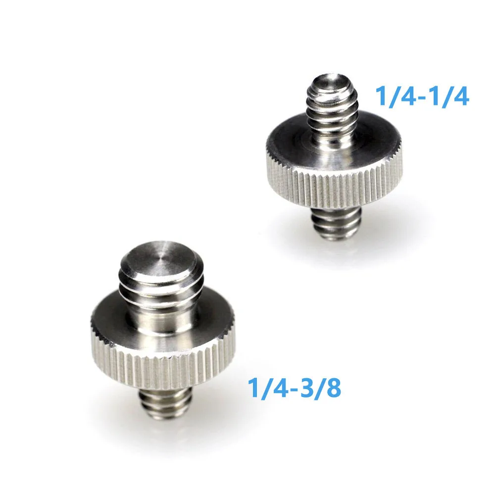New 1/4 Inch Schroef 1/4" Screw "tot 3/8" Adapter Voor Camera Bracket Statief Monopod Quick Release Plate | Электроника
