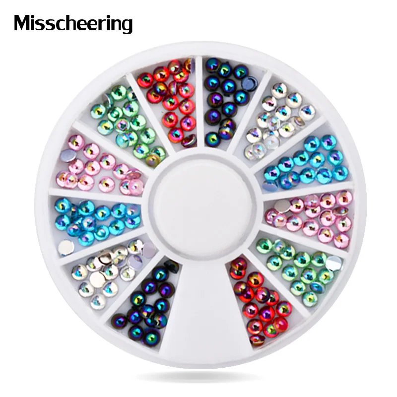 New Arrvial Mix 6colors Glitter Acrylic Nail Tips Decoration Wheel DIY 3d Charm Nail Art Accessories Tools
New Arrvial Mix 6colors Glitter Acrylic Nail Tips Decoration Wheel DIY 3d Charm Nail Art Accessories Tools