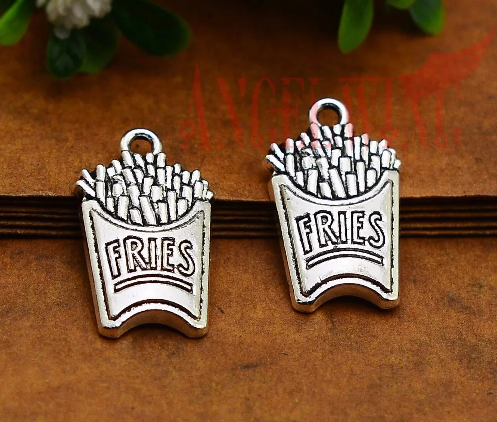20pcs/lot--15x25mm, Antique Silver plated Fries charms ,DIY supplies, Jewelry accessories
20pcs/lot--15x25mm, Antique Silver plated Fries charms ,DIY supplies, Jewelry accessories