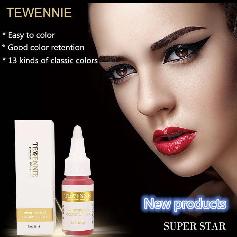 TEWENNIE High-Quality Permanent Make-Up Tattoo Eyeliner Lip Eyebrow Tattoo Pigment Ink 19 Colors To Choose From Free Shipping
TEWENNIE High-Quality Permanent Make-Up Tattoo Eyeliner Lip Eyebrow Tattoo Pigment Ink 19 Colors To Choose From Free Shipping