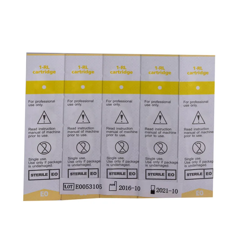 Tattoo Needles 10 piece 1RL Cartridge Needles Disposable Sterilized Tattoo Permanent Makeup Needles Tips for Eyebrow lip
Tattoo Needles 10 piece 1RL Cartridge Needles Disposable Sterilized Tattoo Permanent Makeup Needles Tips for Eyebrow lip