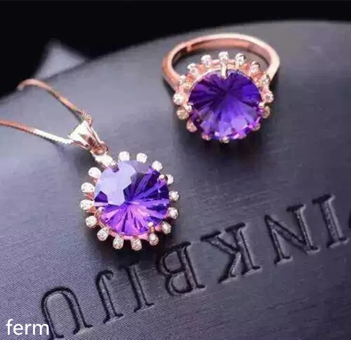 KJJEAXCMY boutique jewels 925 pure silver inlaid with natural fireworks amethyst pendant necklace ring set new style dress chrys
KJJEAXCMY boutique jewels 925 pure silver inlaid with natural fireworks amethyst pendant necklace ring set new style dress chrys