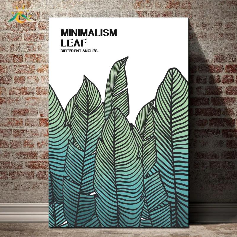 Minimalism Life Green Leaves Modern Wall Art Canvas Art Nordic Poster and Print Canvas Painting Decorative Picture Home Decor
Minimalism Life Green Leaves Modern Wall Art Canvas Art Nordic Poster and Print Canvas Painting Decorative Picture Home Decor
