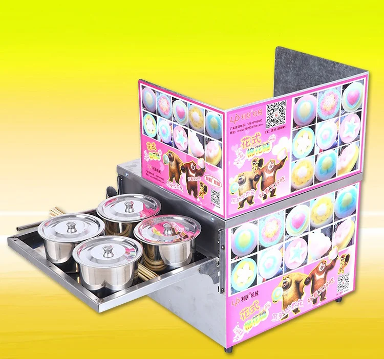 Commercial Large Gas Capacity Cotton Candy Maker Various Floss Spun Sugar Machine With Double Pan Conical Design
Commercial Large Gas Capacity Cotton Candy Maker Various Floss Spun Sugar Machine With Double Pan Conical Design