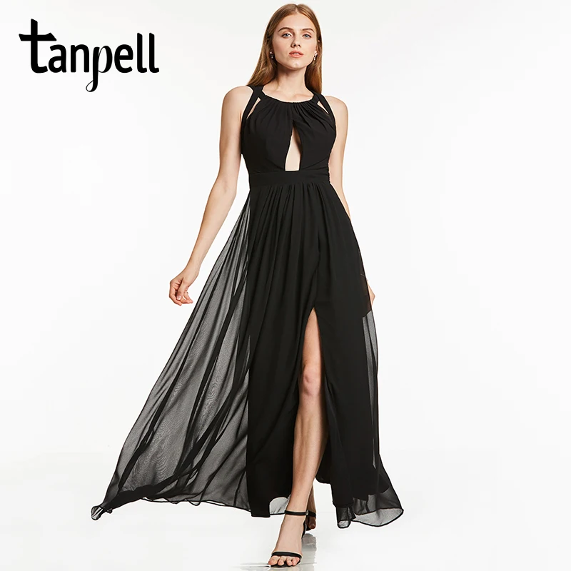 Женское вечернее платье-халтер Tanpell, черное ТРАПЕЦИЕВИДНОЕ платье без рукавов, с драпировкой в пол, с перекрещивающимися бретелями сзади, дл...
Женское вечернее платье-халтер Tanpell, черное ТРАПЕЦИЕВИДНОЕ платье без рукавов, с драпировкой в пол, с перекрещивающимися бретелями сзади, дл...
