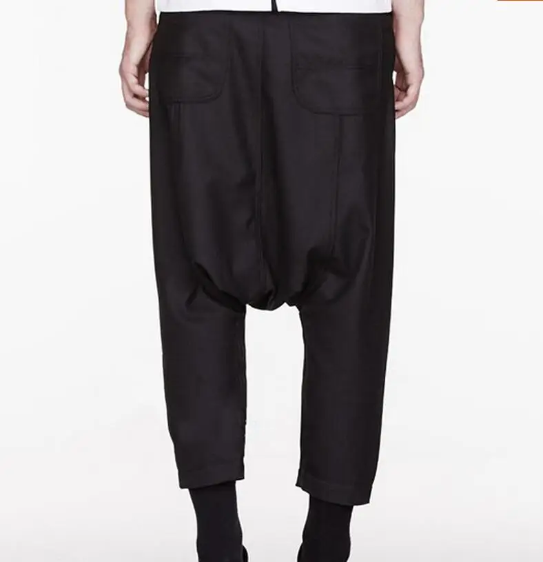 27-42 HOT / Spring New Fashion Big Yards Men's And Women's Low Crotch Nine Minutes Of Pants Ultra-low Fork Feet Pants
27-42 HOT / Spring New Fashion Big Yards Men's And Women's Low Crotch Nine Minutes Of Pants Ultra-low Fork Feet Pants