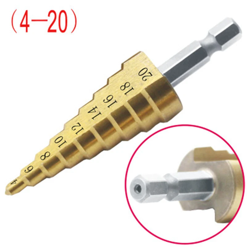 Hole Cutter Drill Bit Set Steel 4-12/20/32mm 3pcs High Speed Wood Woodworking Piece Hss Step Sharpening Metric Spiral Flute
Hole Cutter Drill Bit Set Steel 4-12/20/32mm 3pcs High Speed Wood Woodworking Piece Hss Step Sharpening Metric Spiral Flute