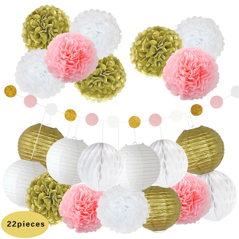 HAOCHU 22 шт./компл. 8 ''(20 см) золотые китайские бумажные шарики-фонарики, помпоны из ткани, цветочная гирлянда, булочки, реквизит «сделай сам», Сва...
HAOCHU 22 шт./компл. 8 ''(20 см) золотые китайские бумажные шарики-фонарики, помпоны из ткани, цветочная гирлянда, булочки, реквизит «сделай сам», Сва...