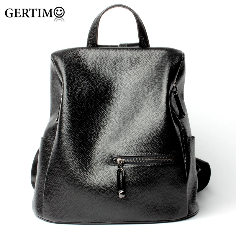 2019 Designer Women Real Leather Backpack Black for Female High Quality Soft Genuine Leather Backpack for Girls Travel Bags
2019 Designer Women Real Leather Backpack Black for Female High Quality Soft Genuine Leather Backpack for Girls Travel Bags