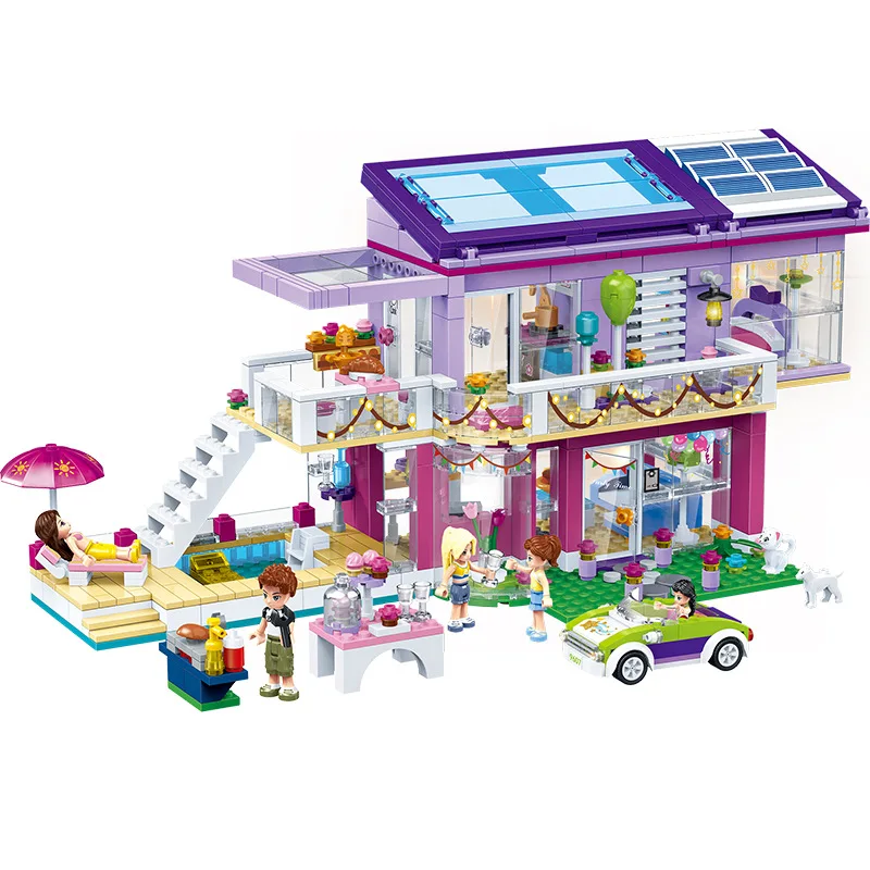 Amusement Park building blocks for girls friends city car Princess House Figures Bricks Educational Toys Compatible Classic Toy
Amusement Park building blocks for girls friends city car Princess House Figures Bricks Educational Toys Compatible Classic Toy