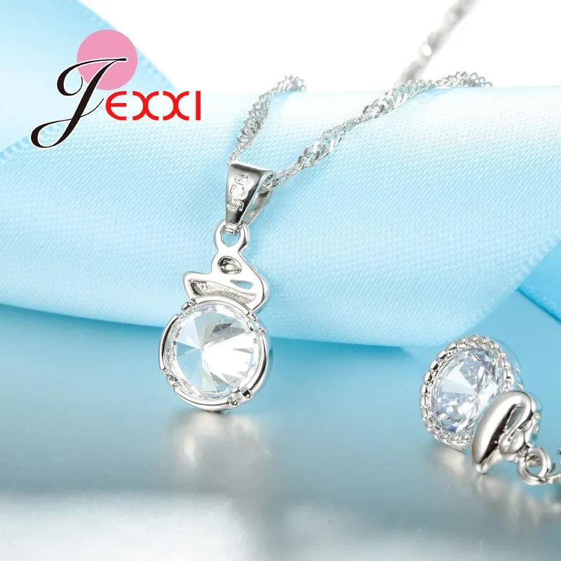 Wholesale Women Jewelry Set Austrian Crystal Pendant Necklace Earrings Set 925 Sterling Silver Bridal Wedding Jewelry Sets
Wholesale Women Jewelry Set Austrian Crystal Pendant Necklace Earrings Set 925 Sterling Silver Bridal Wedding Jewelry Sets