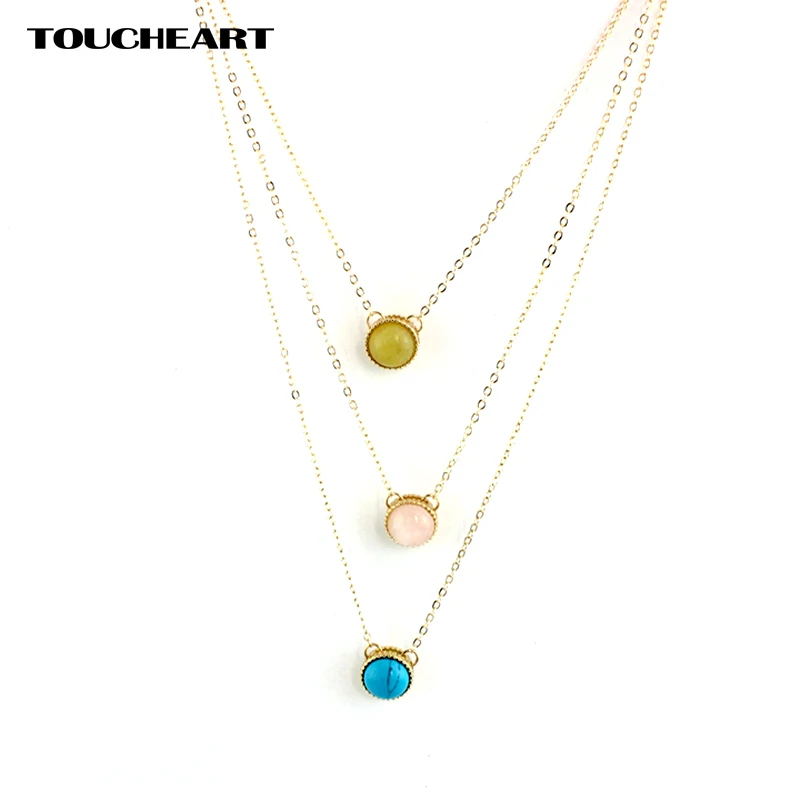 TOUCHEART Steampunk Gold color Multilayer Gold color Chain Necklaces Stone Necklace Women Wedding Statement Jewelry SNE160089
TOUCHEART Steampunk Gold color Multilayer Gold color Chain Necklaces Stone Necklace Women Wedding Statement Jewelry SNE160089