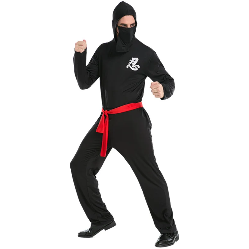 Halloween masked warrior costume role play black ninja suit stage costume lover Ninja
Halloween masked warrior costume role play black ninja suit stage costume lover Ninja