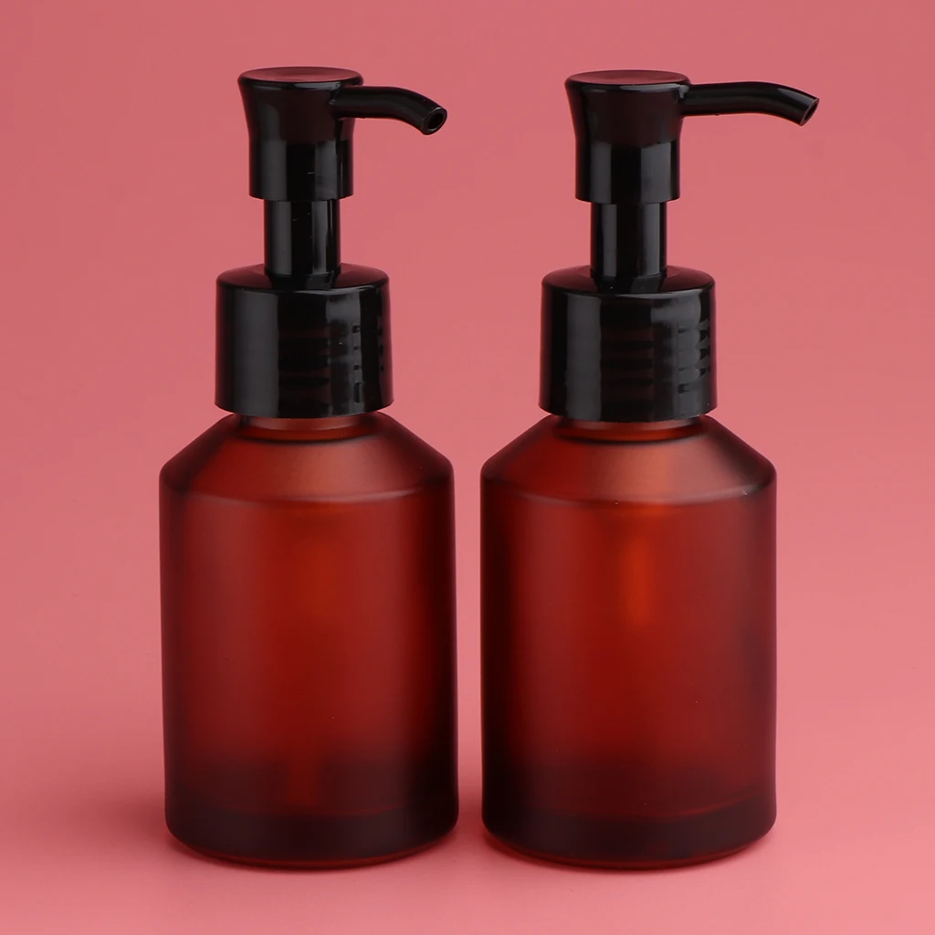 2pcs Empty Lotion Bottle Refillable,Leak Proof,Nontoxic Safety Pump Dispenser Shading Cosmetic Spray Bottle Amber
2pcs Empty Lotion Bottle Refillable,Leak Proof,Nontoxic Safety Pump Dispenser Shading Cosmetic Spray Bottle Amber