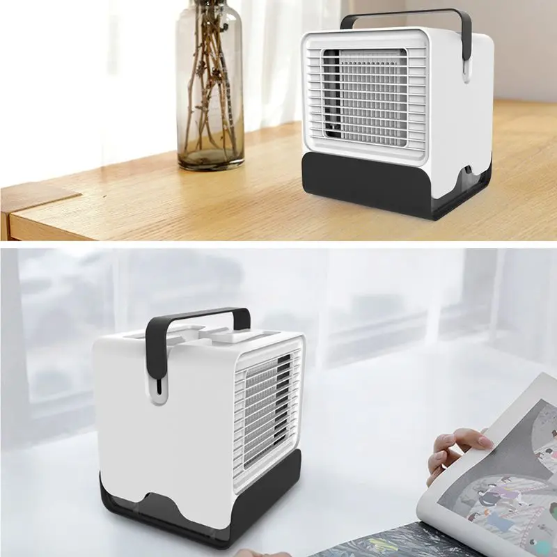 New Mini Air Cooler Negative Ion Air Conditioning Fan Dormitory Office Usb Small Cooling Fan