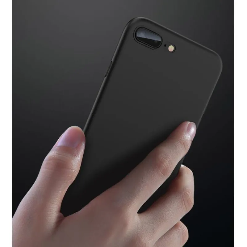 Жидкий силиконовый защитный чехол для телефона iPhone 7 Plus 8 ударопрочный жесткий