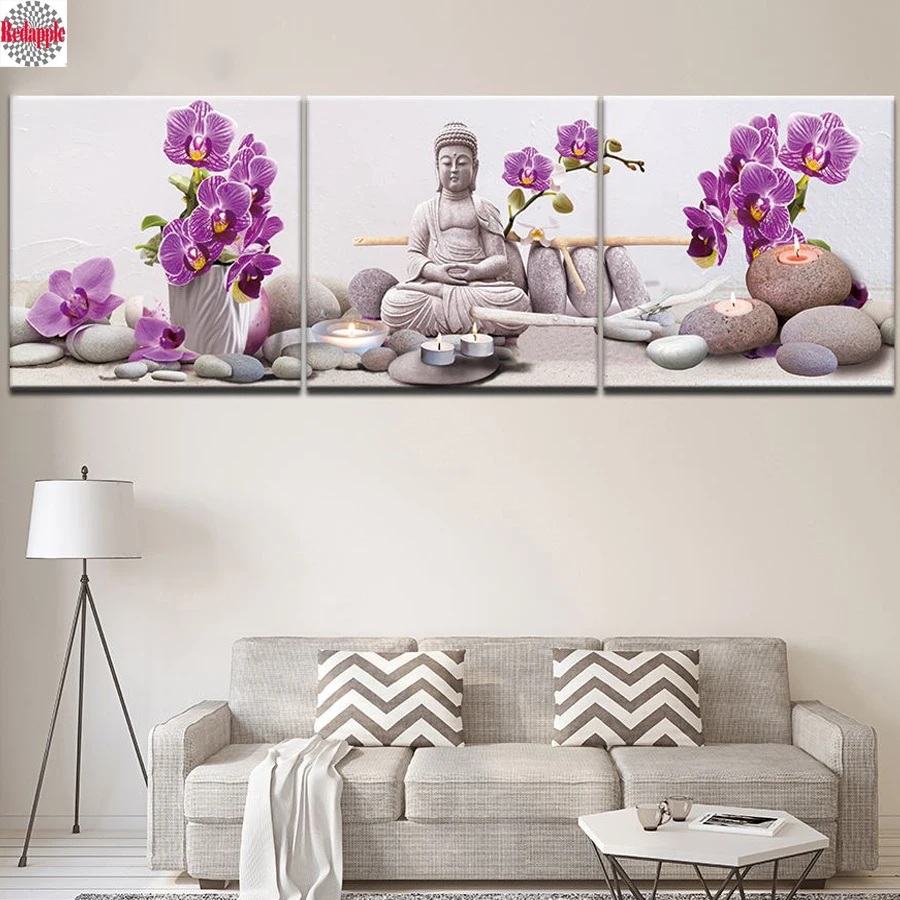 5D Diamond Embroidery Diy Diamond Painting Buddha 3pcs diamond mosaic Wall Art,Spa Zen Stone Orchid Flower Home Decor paintings
5D Diamond Embroidery Diy Diamond Painting Buddha 3pcs diamond mosaic Wall Art,Spa Zen Stone Orchid Flower Home Decor paintings