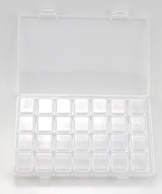 28 Grids Transparent Tablet Medicine Box Organizer Storage Box Jewelry Storage Box Removable Dividers Painting Tool Container
28 Grids Transparent Tablet Medicine Box Organizer Storage Box Jewelry Storage Box Removable Dividers Painting Tool Container