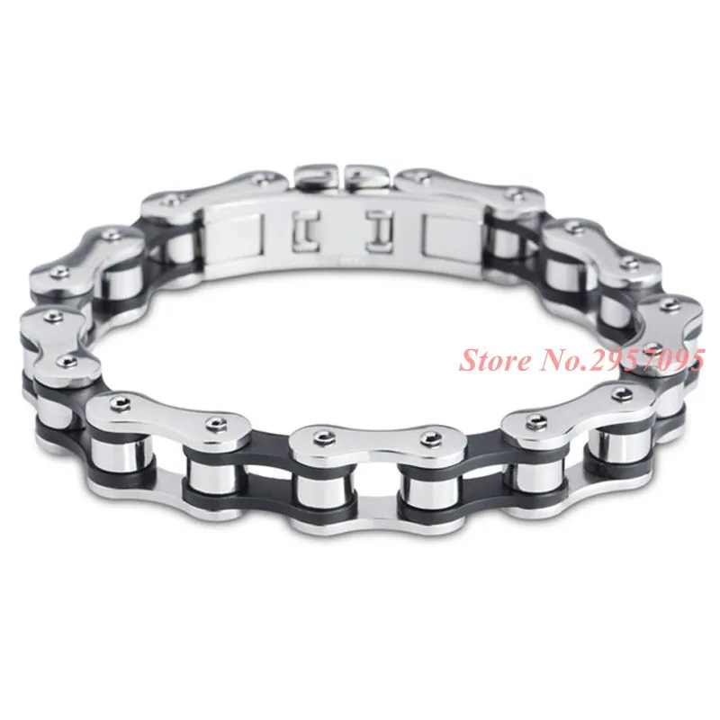 Fashion Bracelets Mens 316L Stainless Steel Silver Color Bicycle Chain Bracelet Male Accessories Free Shipping
Fashion Bracelets Mens 316L Stainless Steel Silver Color Bicycle Chain Bracelet Male Accessories Free Shipping