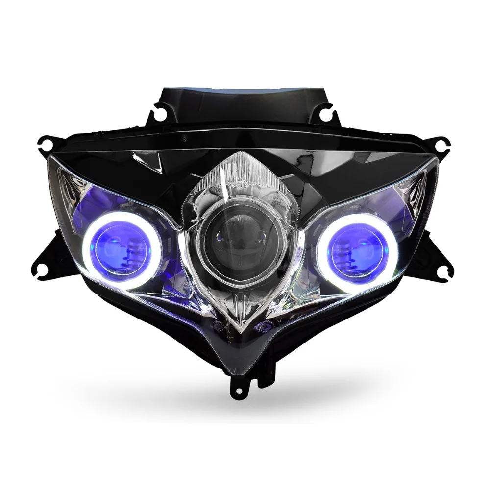 Передние фары KT для мотоцикла для Suzuki GSX-R750 GSXR750 2008 2009 2010 HID Проектор Светодиодный (LED) Глаз ангела Белый Светодиодный (LED) Глаз демона Синий Пер...
Передние фары KT для мотоцикла для Suzuki GSX-R750 GSXR750 2008 2009 2010 HID Проектор Светодиодный (LED) Глаз ангела Белый Светодиодный (LED) Глаз демона Синий Пер...