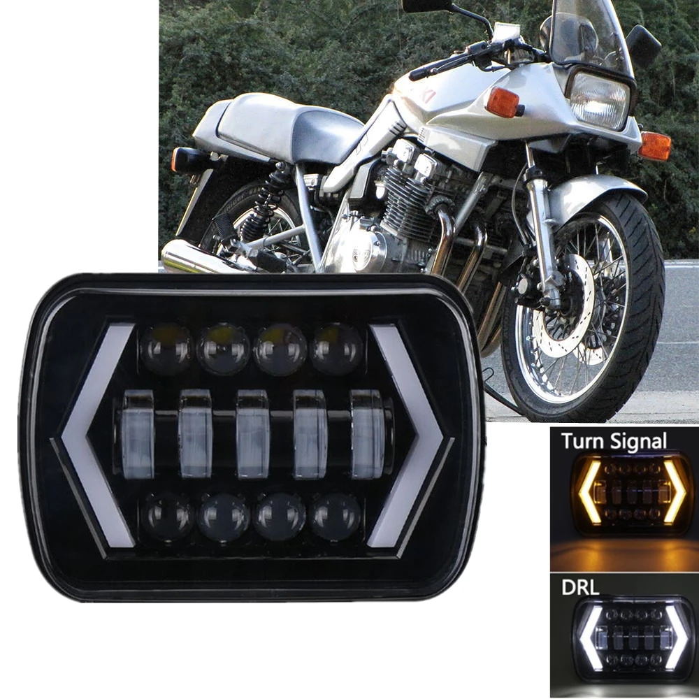 Фары светодиодсветодиодный для мотоциклов 5x7, 7x6, адаптер H4 для Suzuki, катана, кувасаки, GPZ 750, 900
Фары светодиодсветодиодный для мотоциклов 5x7, 7x6, адаптер H4 для Suzuki, катана, кувасаки, GPZ 750, 900