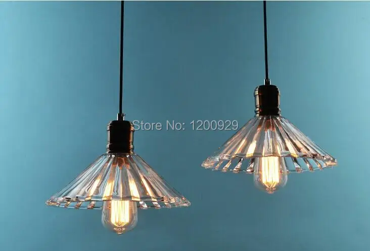 Simple Industrial Retro Glass Umbrella Chandeliers Living Room Edison Nordic American Country Style PLL-268
Simple Industrial Retro Glass Umbrella Chandeliers Living Room Edison Nordic American Country Style PLL-268