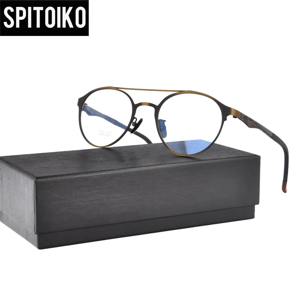 SPITOIKO Full Rim Metal Optical Frame For Unisex Myopia Spectacles Prescription Eyewear Eyeglasses 8302
SPITOIKO Full Rim Metal Optical Frame For Unisex Myopia Spectacles Prescription Eyewear Eyeglasses 8302