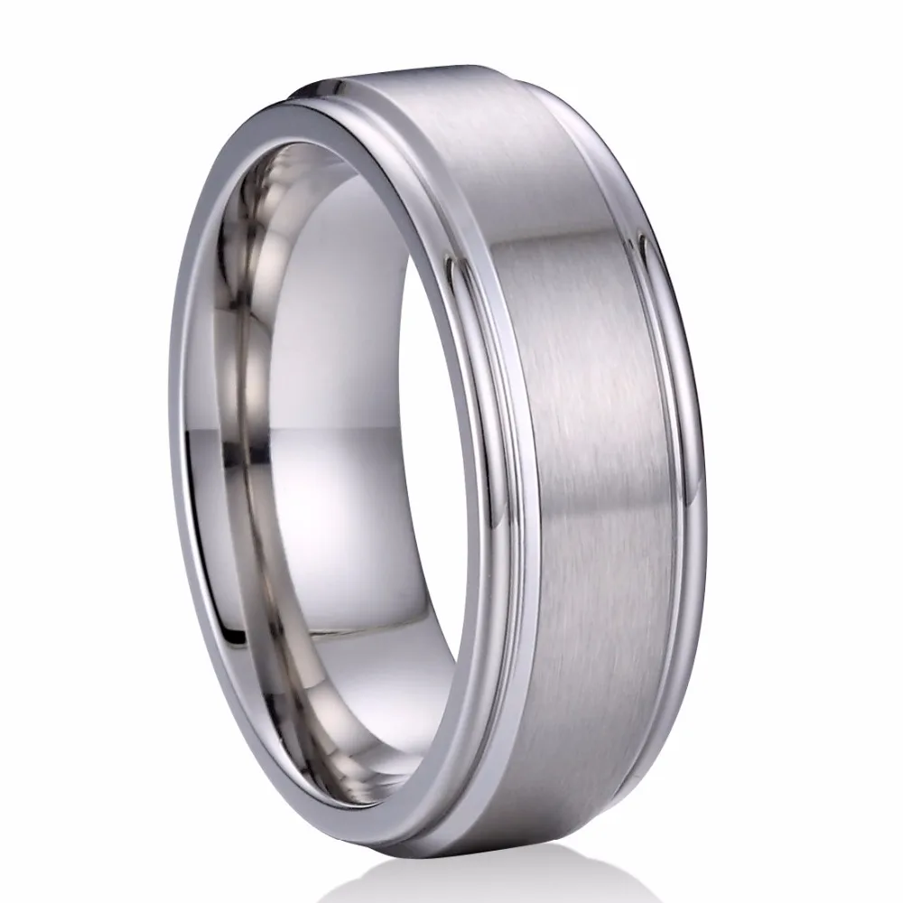 8mm Silver Color Ring 316L Stainless Steel Engagement Wedding Bands For Men Women Jewelry Size 8 to 13
8mm Silver Color Ring 316L Stainless Steel Engagement Wedding Bands For Men Women Jewelry Size 8 to 13