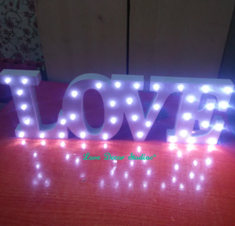 white Light "LOVE" Batteries Operated (not Included) LED Marquee Sign Light up Letters and Illuminated Home Wedding Decorations
white Light "LOVE" Batteries Operated (not Included) LED Marquee Sign Light up Letters and Illuminated Home Wedding Decorations