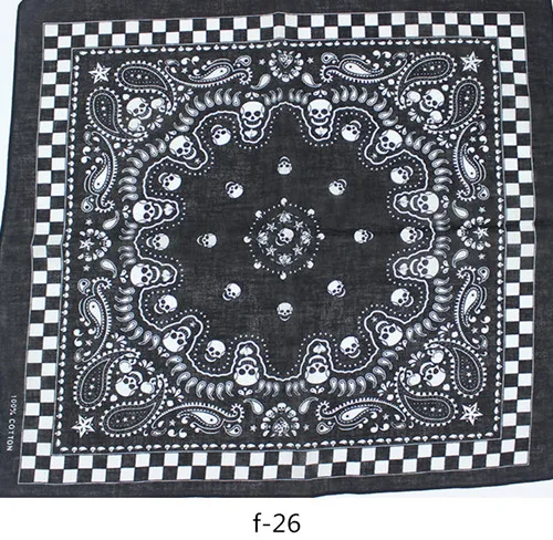 100% Cotton Punk Hip Hop Skull Black Paisley Bandana Headwear/Hair Band Scarf Neck Wrist Wrap Band Headtie For Women/Mens
100% Cotton Punk Hip Hop Skull Black Paisley Bandana Headwear/Hair Band Scarf Neck Wrist Wrap Band Headtie For Women/Mens