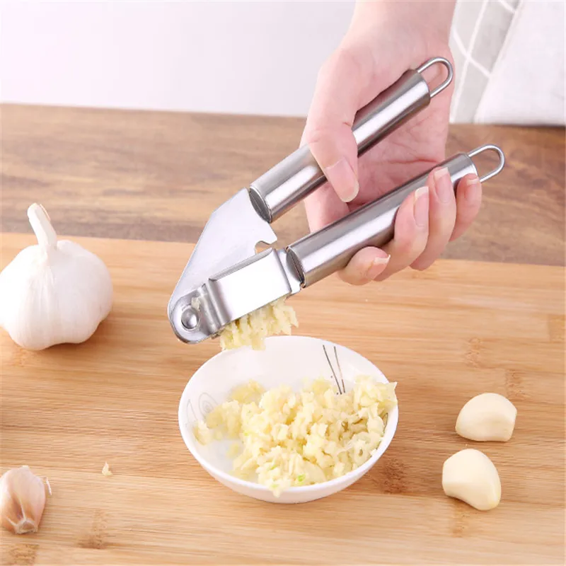Garlic Press Stainless Steel Alloy Ginge Crusher Garlic Presses Hand Press Garlic Ginger Presser Slicer Masher Cooking Tools
Garlic Press Stainless Steel Alloy Ginge Crusher Garlic Presses Hand Press Garlic Ginger Presser Slicer Masher Cooking Tools