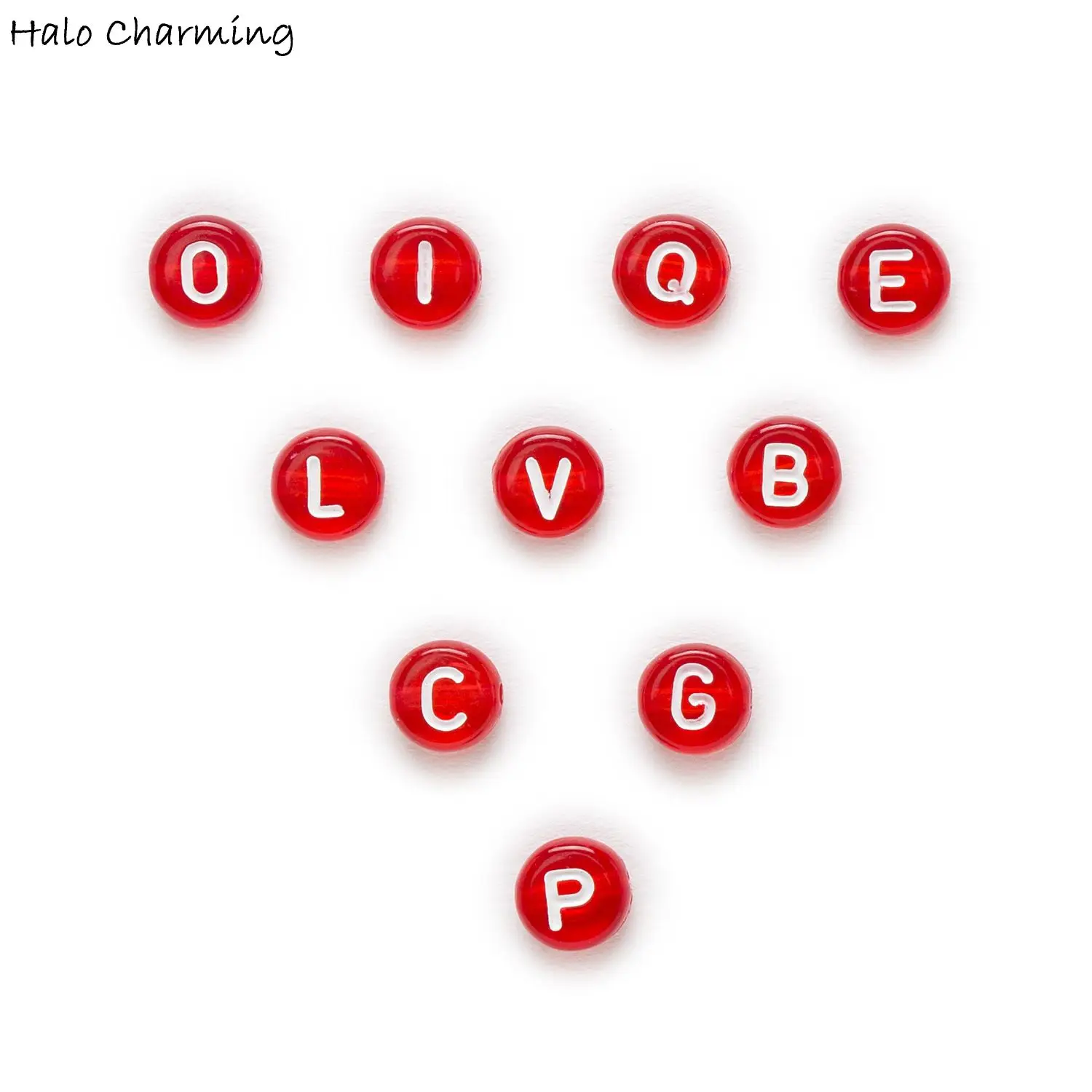 100 Piece Red Random Mixed Round Acrylic Spacer Letter Beads Women Children DIY Bracelet Necklace Jewelry Making Alphabets 7mm
100 Piece Red Random Mixed Round Acrylic Spacer Letter Beads Women Children DIY Bracelet Necklace Jewelry Making Alphabets 7mm