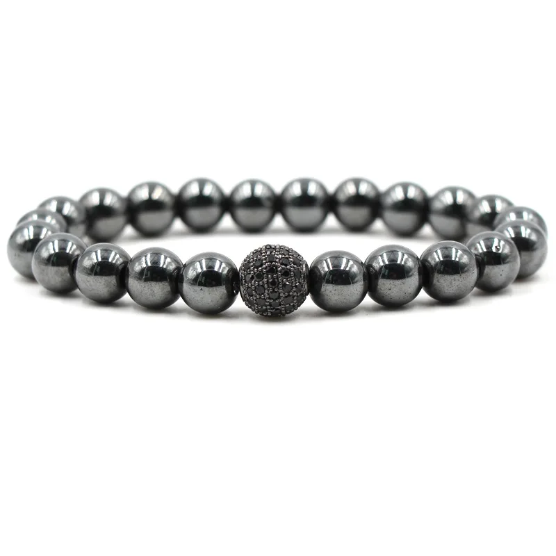 Fashion Black CZ Ball Men Bracelet Natural Stone Matte Beads Charm Bracelets Men Jewelry Yoga pulsera hombres Jewelry
Fashion Black CZ Ball Men Bracelet Natural Stone Matte Beads Charm Bracelets Men Jewelry Yoga pulsera hombres Jewelry