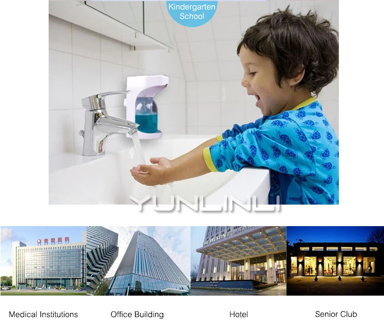 500ml Induction Soap Dispenser Automatic Foam Hand SanitizerHand Sanitizer Bottle To Soap Dispenser SD-500
500ml Induction Soap Dispenser Automatic Foam Hand SanitizerHand Sanitizer Bottle To Soap Dispenser SD-500