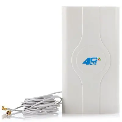 10 шт./лот 4 Г 49dBi LTE MIMO Антенны Усилитель Сигнала Двойной Интерфейс SMA Мужской/TS9/CRC9 3