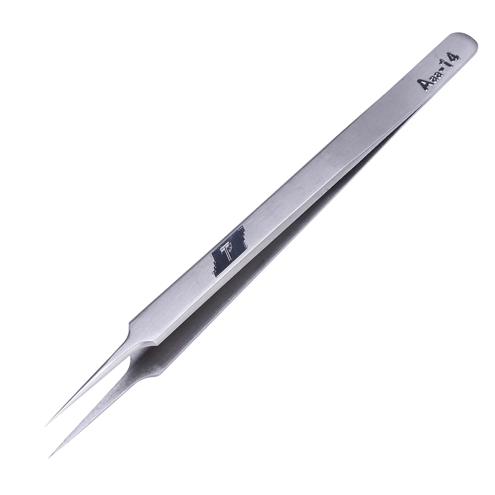 Electronics Industrial Tweezers ESD Precision Pointed Stainless Steel Straight Forceps for Mobile Phone Repair Hand Tools
Electronics Industrial Tweezers ESD Precision Pointed Stainless Steel Straight Forceps for Mobile Phone Repair Hand Tools