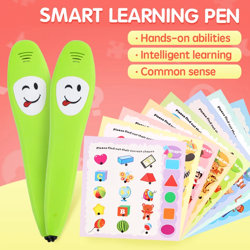Electronic Smart Logic Learning Pen Phonetic Learning Parent Child Interaction Pen Book Toys BM88
Electronic Smart Logic Learning Pen Phonetic Learning Parent Child Interaction Pen Book Toys BM88
