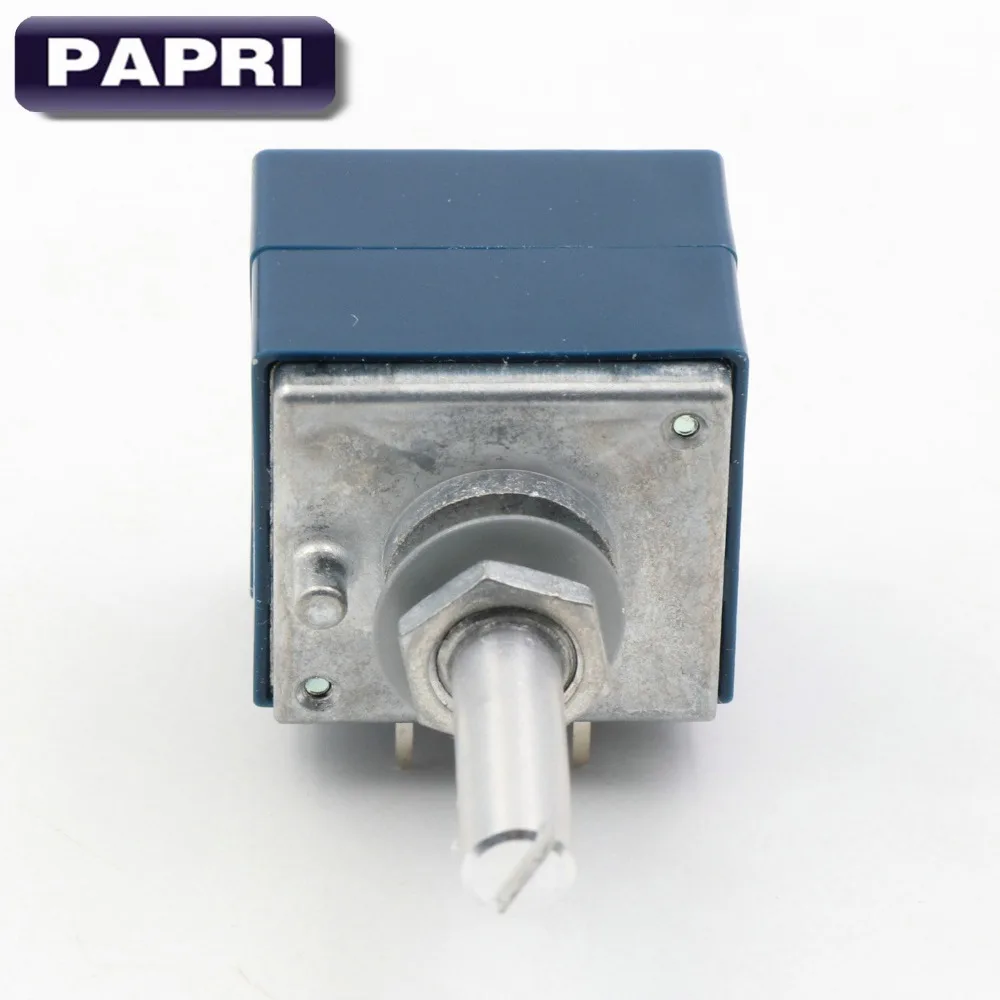 PAPRI 1PCS 2x50KA JAPAN ALPS RK27 Type Stereo Volume Potentiometer LOG Audio Tube Amplifier 6MM
PAPRI 1PCS 2x50KA JAPAN ALPS RK27 Type Stereo Volume Potentiometer LOG Audio Tube Amplifier 6MM