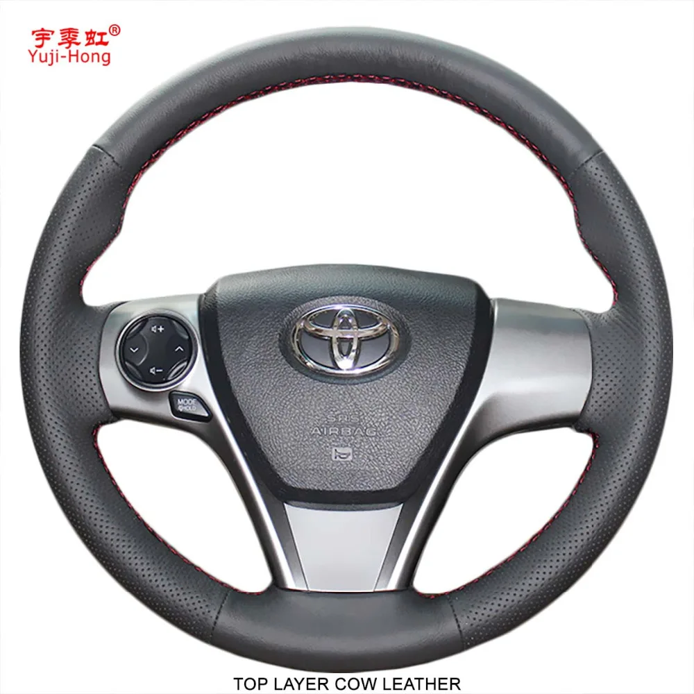 Yuji-Hong Genuine Leather Car Steering Wheel Covers Case for Toyota Camry 2012 Venza 2013 Camry Sports Top Layer Cow Leather
Yuji-Hong Genuine Leather Car Steering Wheel Covers Case for Toyota Camry 2012 Venza 2013 Camry Sports Top Layer Cow Leather