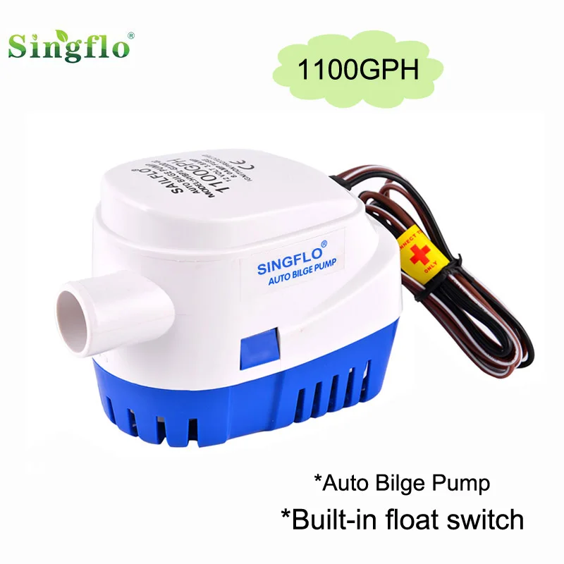 Hot sale 12V Boat Automatic Submersible Bilge 1100GPH Water Pump Auto With Float Switch
Hot sale 12V Boat Automatic Submersible Bilge 1100GPH Water Pump Auto With Float Switch
