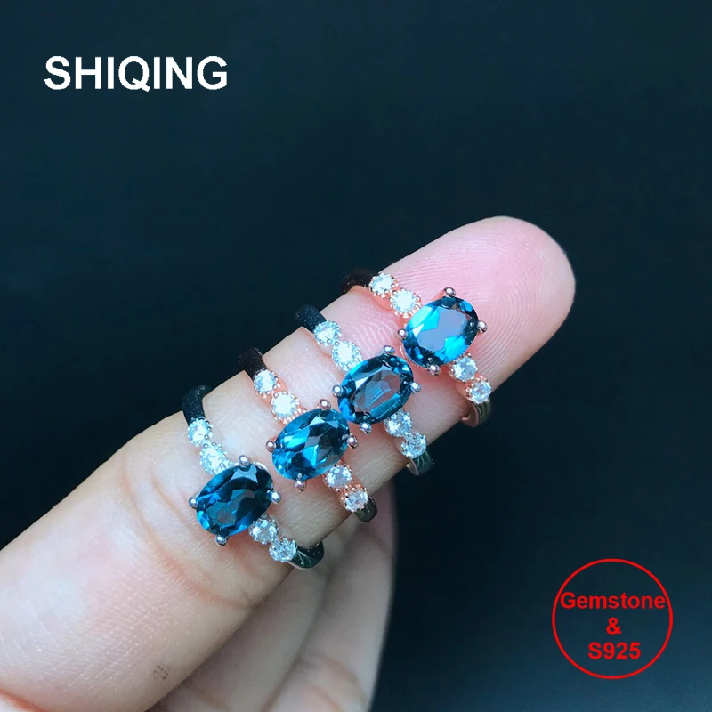 Кольца с натуральным топазом SHIQING London, кольцо с камнем по месяцу рождения для женщин, декабрь
Кольца с натуральным топазом SHIQING London, кольцо с камнем по месяцу рождения для женщин, декабрь