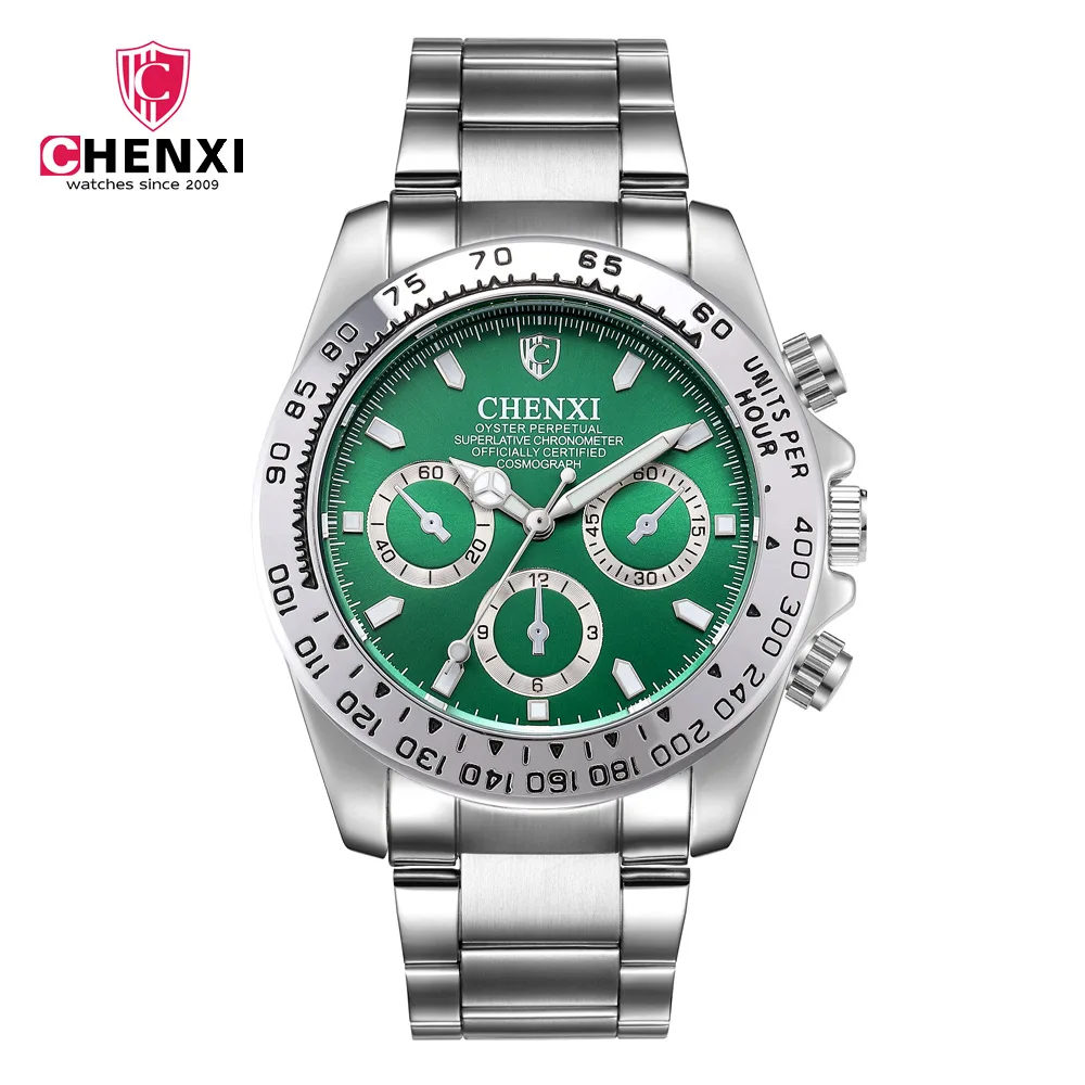 Fashion Chenxi Luxury Men Dress Watch Mans Stainless Steel Band Wristwatches Men's Sports Quartz Watches Relogio Masculino 086a
Fashion Chenxi Luxury Men Dress Watch Mans Stainless Steel Band Wristwatches Men's Sports Quartz Watches Relogio Masculino 086a