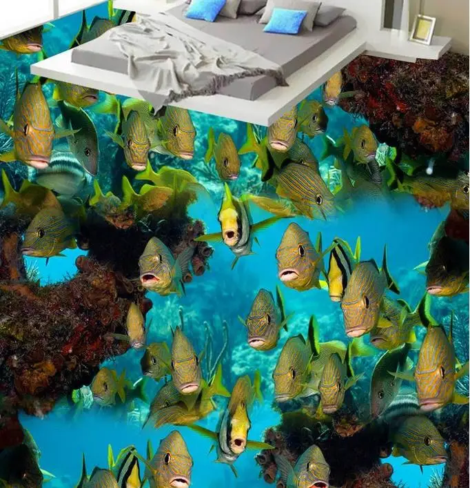 3d flooring background wallpaper Custom Coral sea fish 3d floor tiles pvc self adhesive wallpaper tile flooring bathroom
3d flooring background wallpaper Custom Coral sea fish 3d floor tiles pvc self adhesive wallpaper tile flooring bathroom