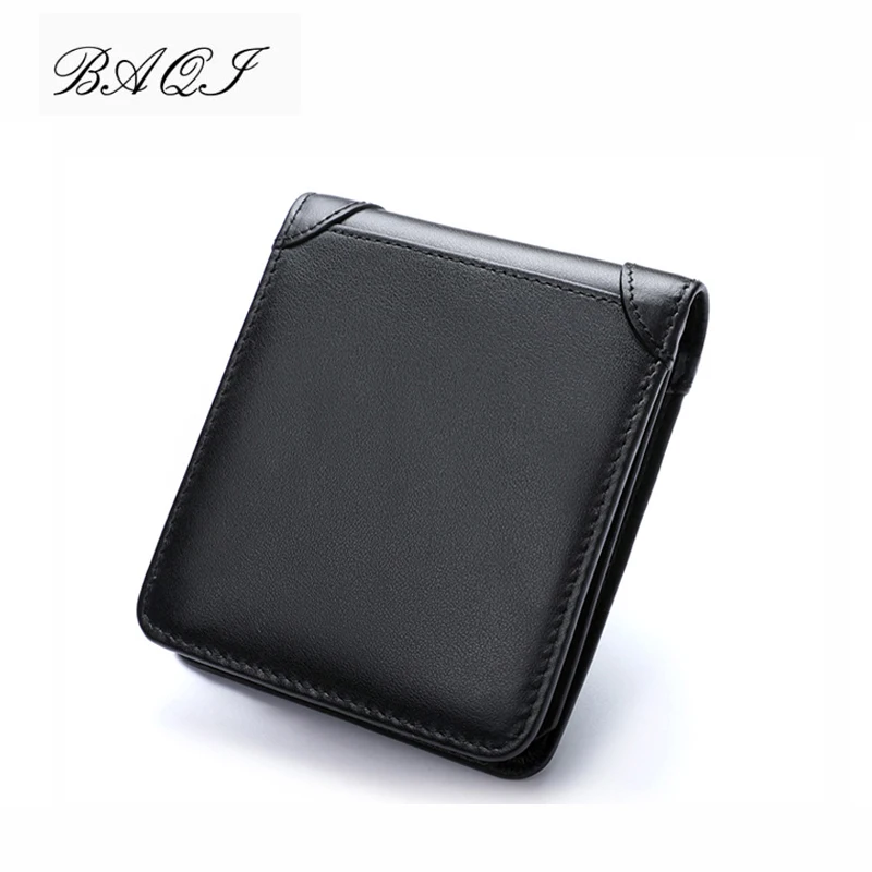 BAQI Brand Men Wallet 2019 Fashion Genuine Leather Cow Leather High Quality Coin Purse Card Holder Man Zipper Wallet Short Male
BAQI Brand Men Wallet 2019 Fashion Genuine Leather Cow Leather High Quality Coin Purse Card Holder Man Zipper Wallet Short Male